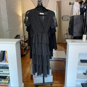 Evening sparkly dress